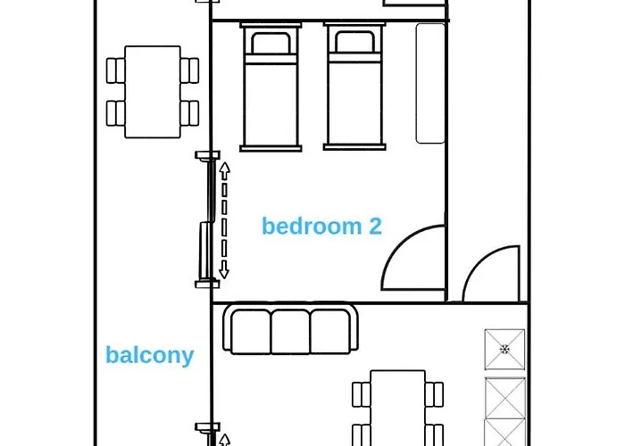Happy Family - Big Balcony * Saranda